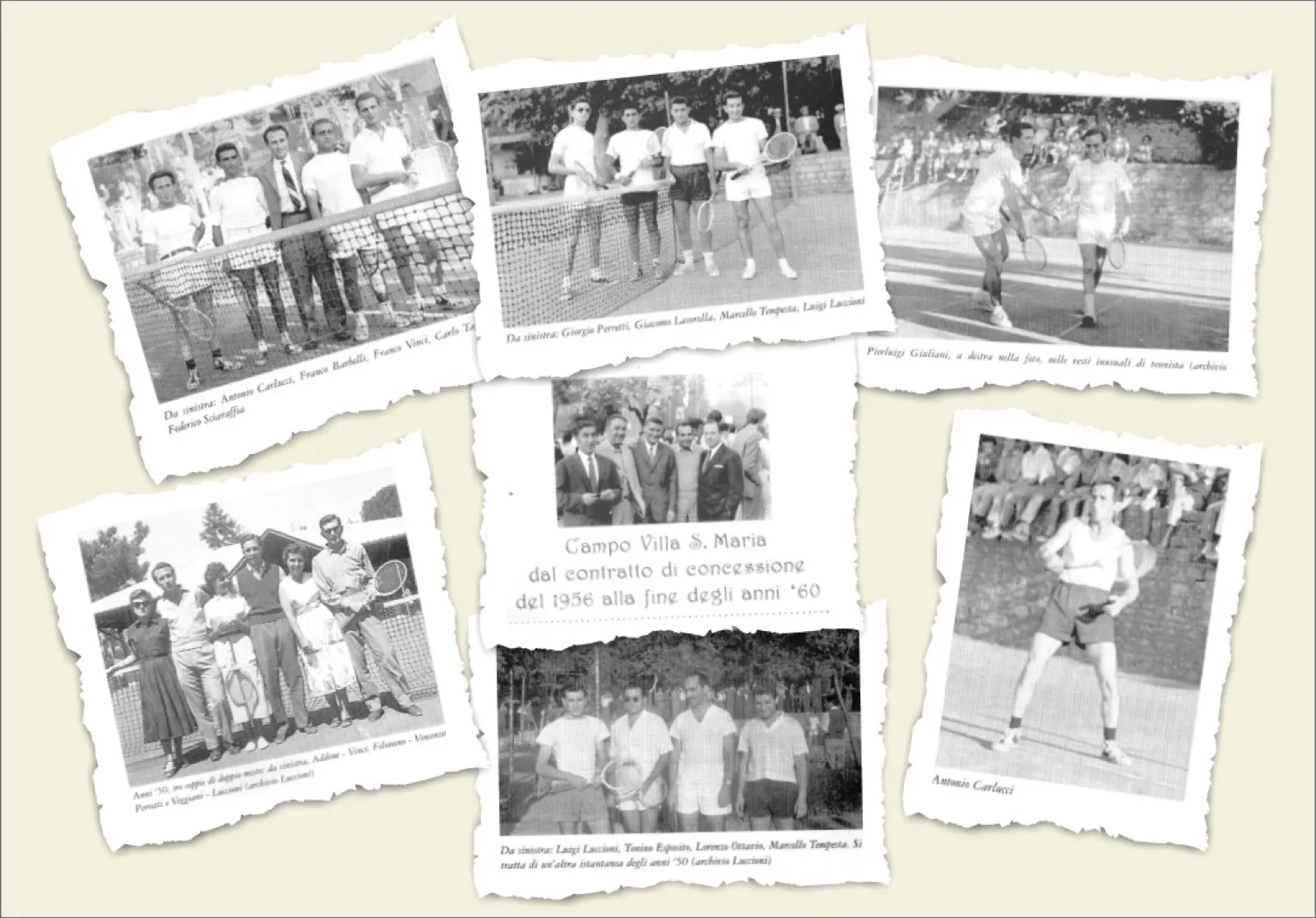 Collage storico del circolo (2)